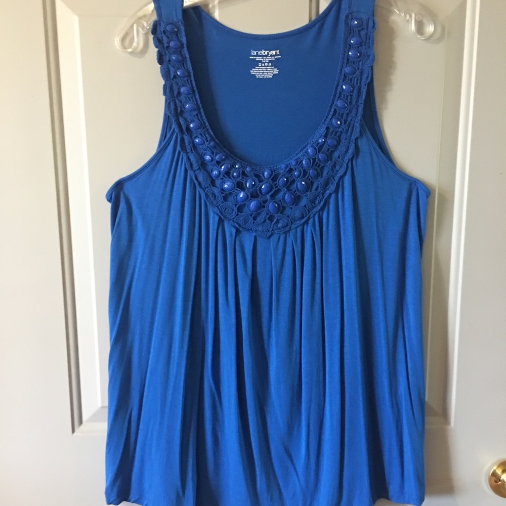 Lane Bryant Royal Blue Tank